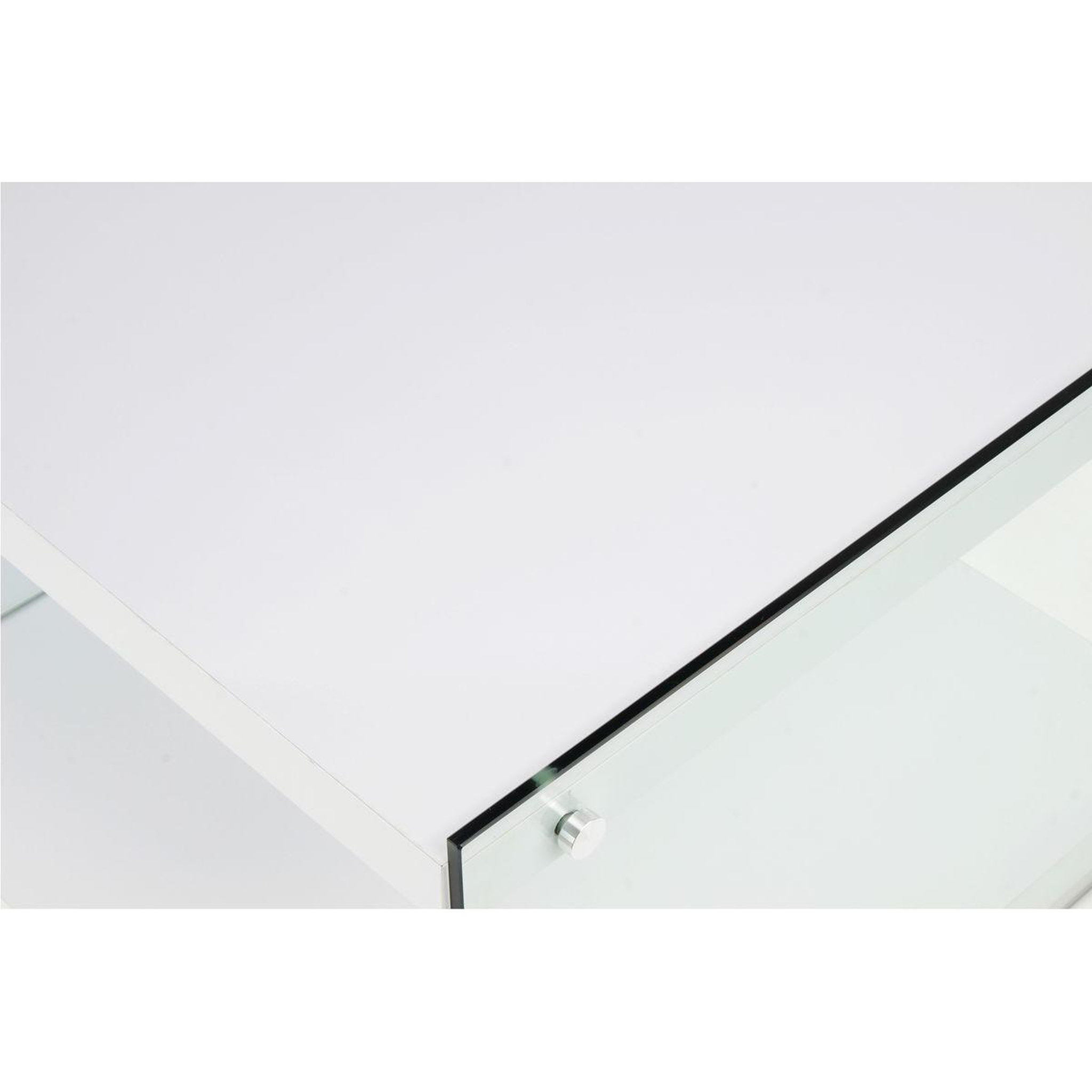 Voir la diapositive 2 : Paris Prix Meuble tv design  elementary  120cm blanc