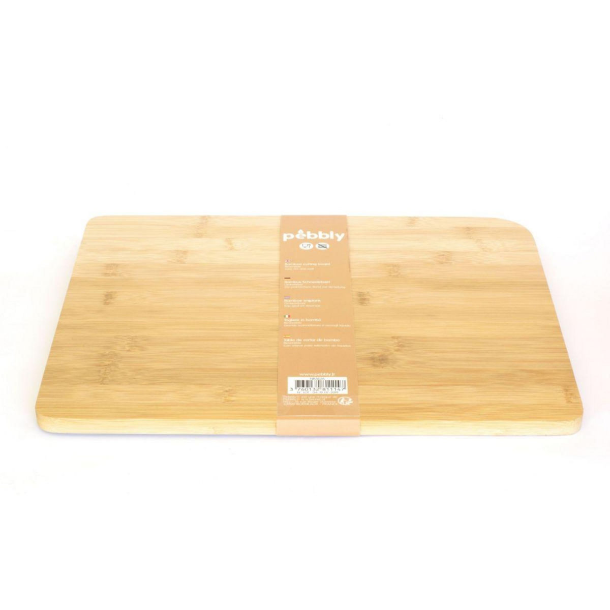 PEBBLY Planche à découper a decouper avec rigole - 37