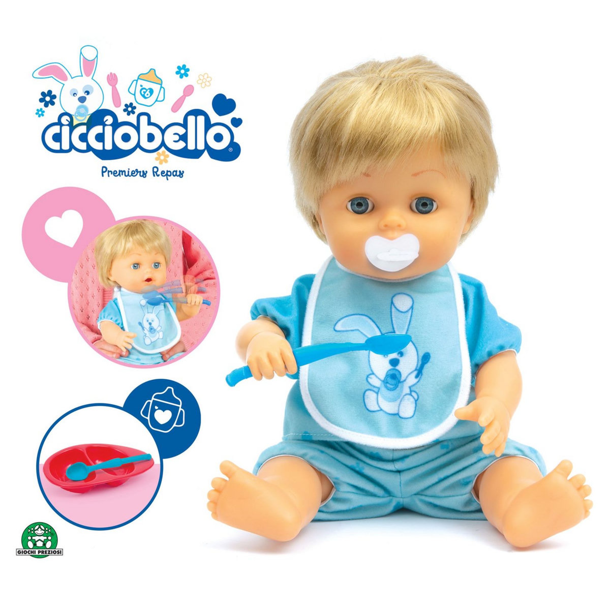 GIOCHI PREZIOSI Poupée - Cicciobello Premiers Repas