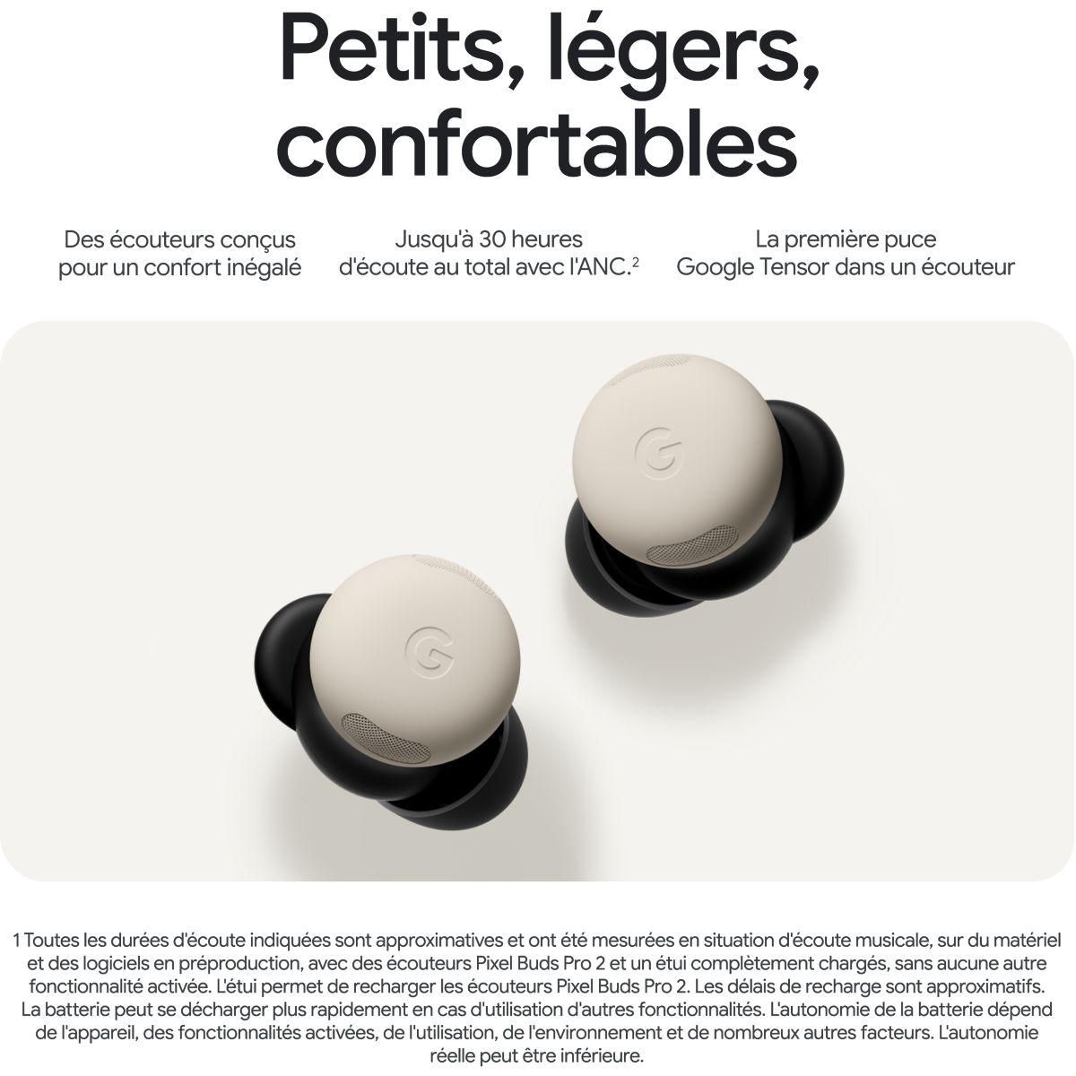 GOOGLE Ecouteurs Pixel Buds Pro 2 Porcelaine