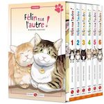FELIN POUR L'AUTRE ! TOME 1 A 6 : COFFRET EN 6 VOLUMES. AVEC UNE ILLUSTRATION COLLECTOR OFFERTE, Nadatani Wataru