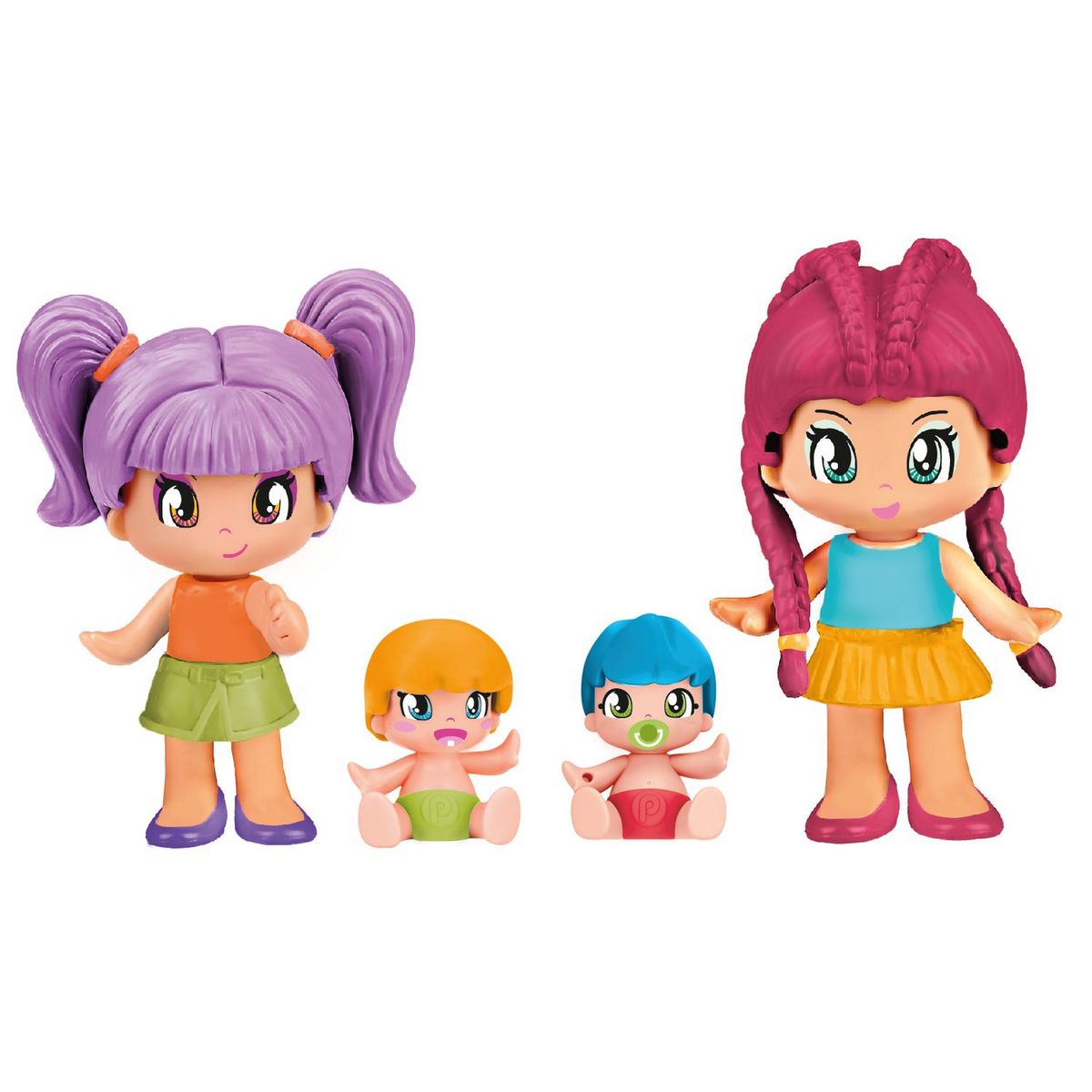 GP TOYS Coffret 4 figurines Pinypon City