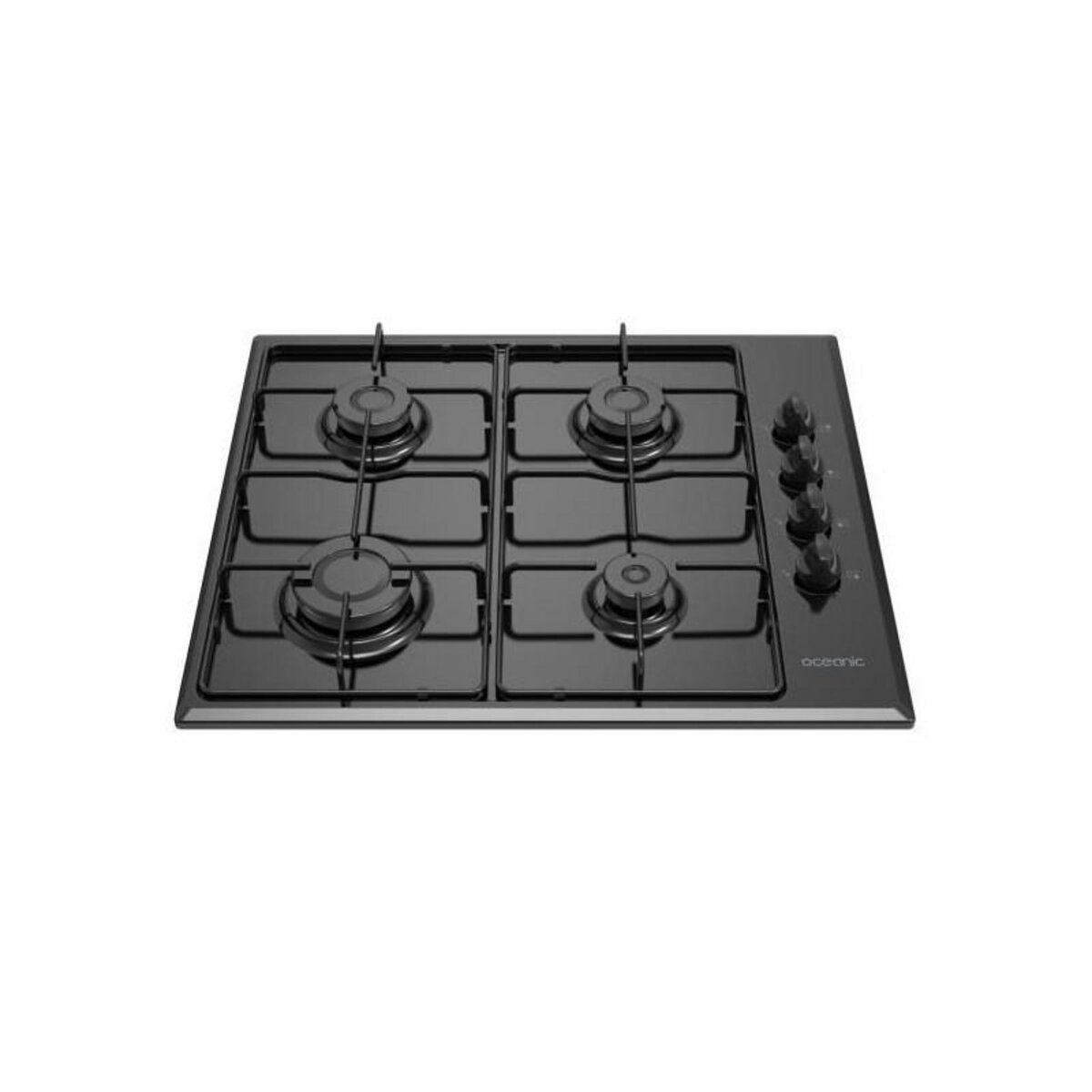OCEANIC Table 4 foyers OCEANIC - Gaz émail noir