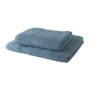 Voir la diapositive 1 : Today TODAY Lot de 1 Drap de Bain 100% coton 70x30 cm + 1 Serviette de Bain 50x100 cm - Paon
