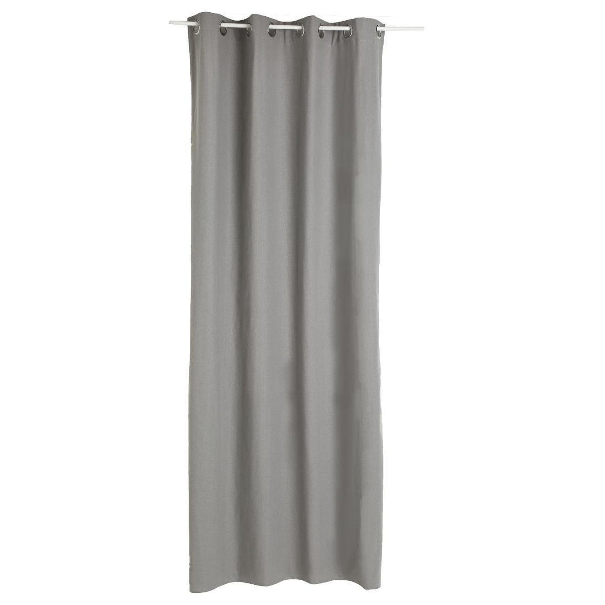 ATMOSPHERA Rideau à oeillets  panama ii  140x260cm gris