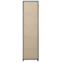 Voir la diapositive 5 : VIDAXL Armoire avec compartiments et tiges Creme 150x45x176 cm Tissu