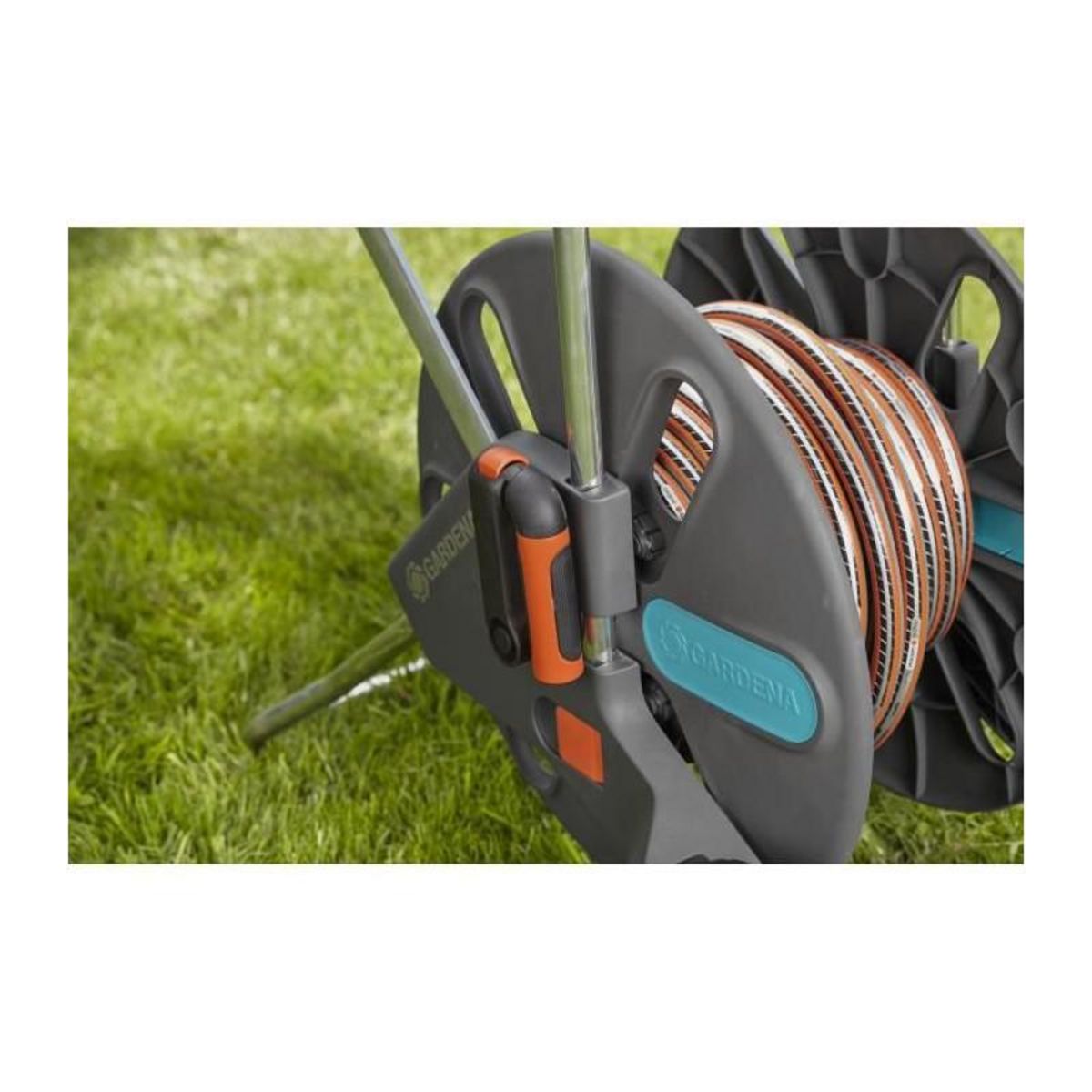 Gardena Dévidoir d'arrosage sur roues Aquaroll L - non équipé