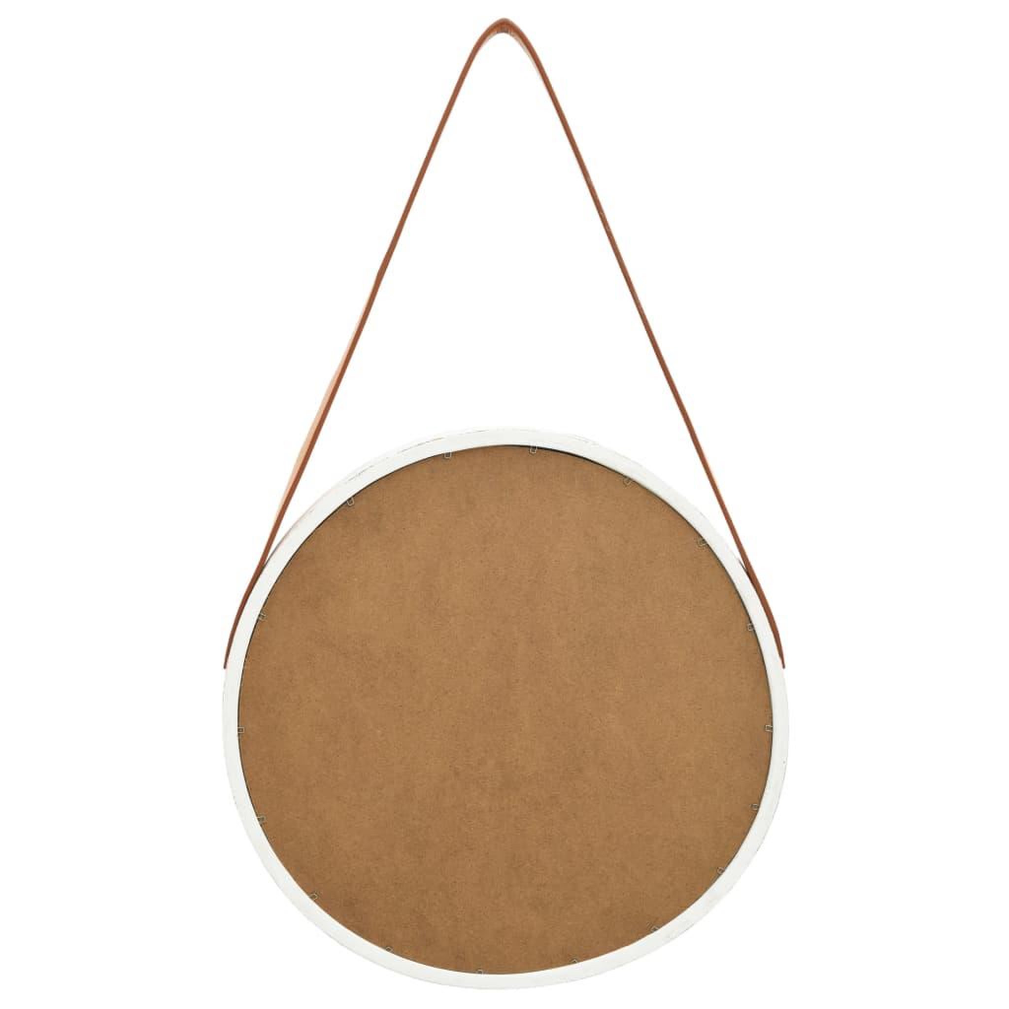 Voir la diapositive 5 : VIDAXL Miroir mural avec sangle 40 cm Blanc