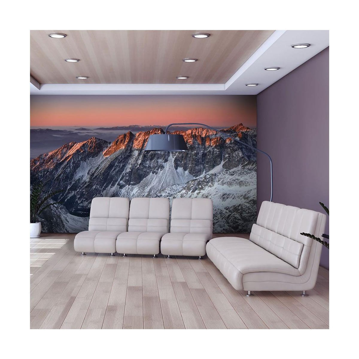 Paris Prix Papier Peint  Beautiful Sunrise in the Rocky Mountains