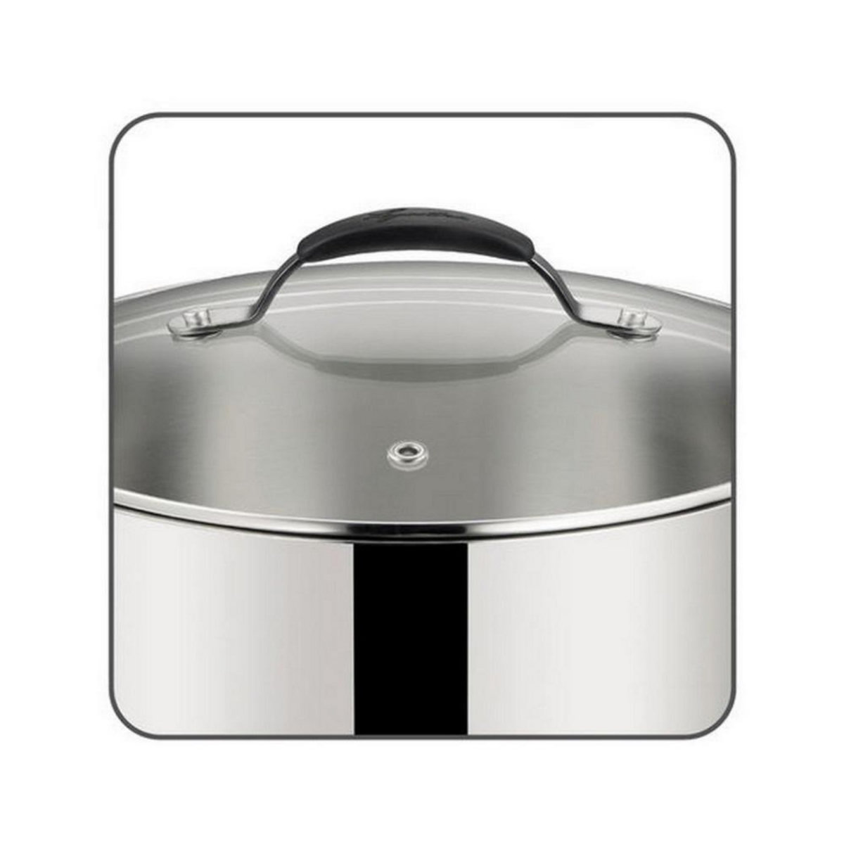 Lagostina Faitout inox 24cm avec couvercle - 12896031624