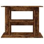 Voir la diapositive 4 : VIDAXL Support pour aquarium chêne fumé 80x35x60 cm bois d ingénierie