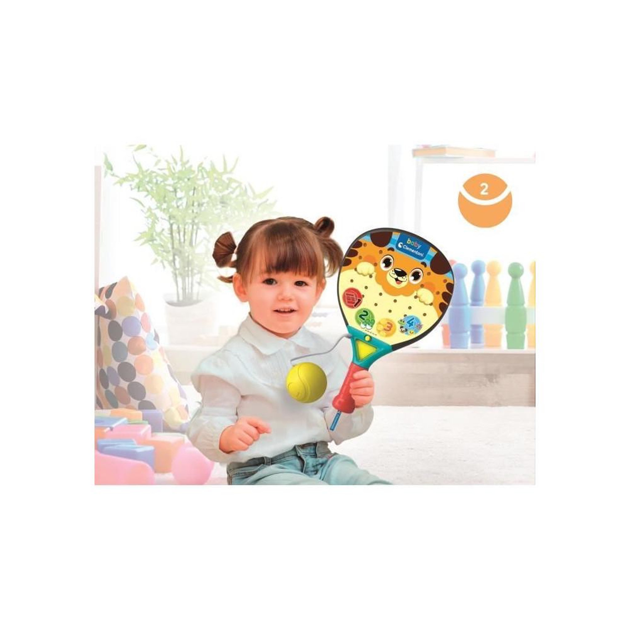 Voir la diapositive 6 : CLEMENTONI CLEMENTONI - Baby Padel interactif