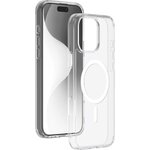 Bigben Connected Coque hybride BigBen Connected compatible MagSafe pour iPhone 16 Pro Max Transparent