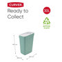 Voir la diapositive 6 : CURVER Curver Poubelle Ready to Collect 30 L Vert menthe