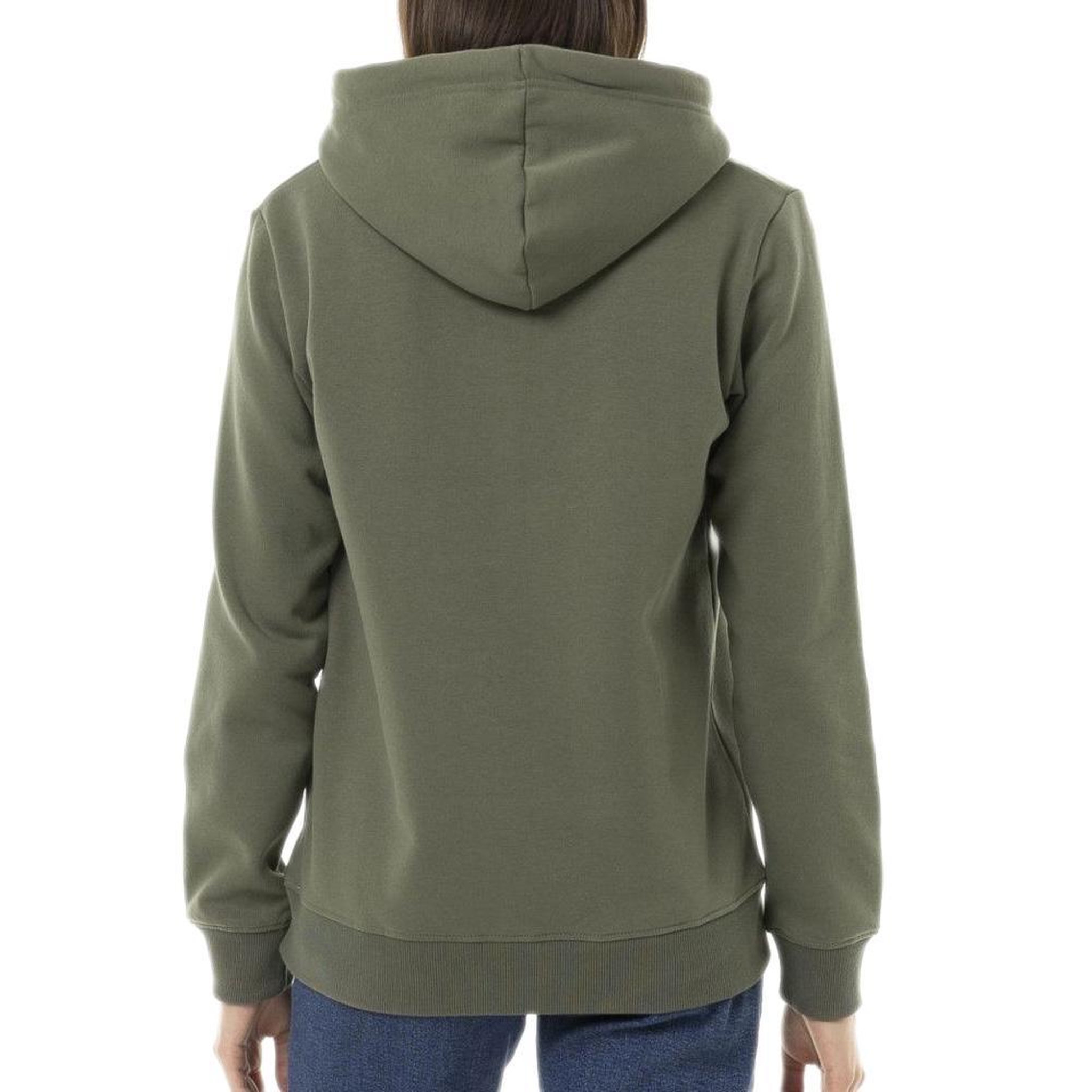Voir la diapositive 2 : VON DUTCH Sweat à Capuche Kaki Femme Von Dutch Uni Print
