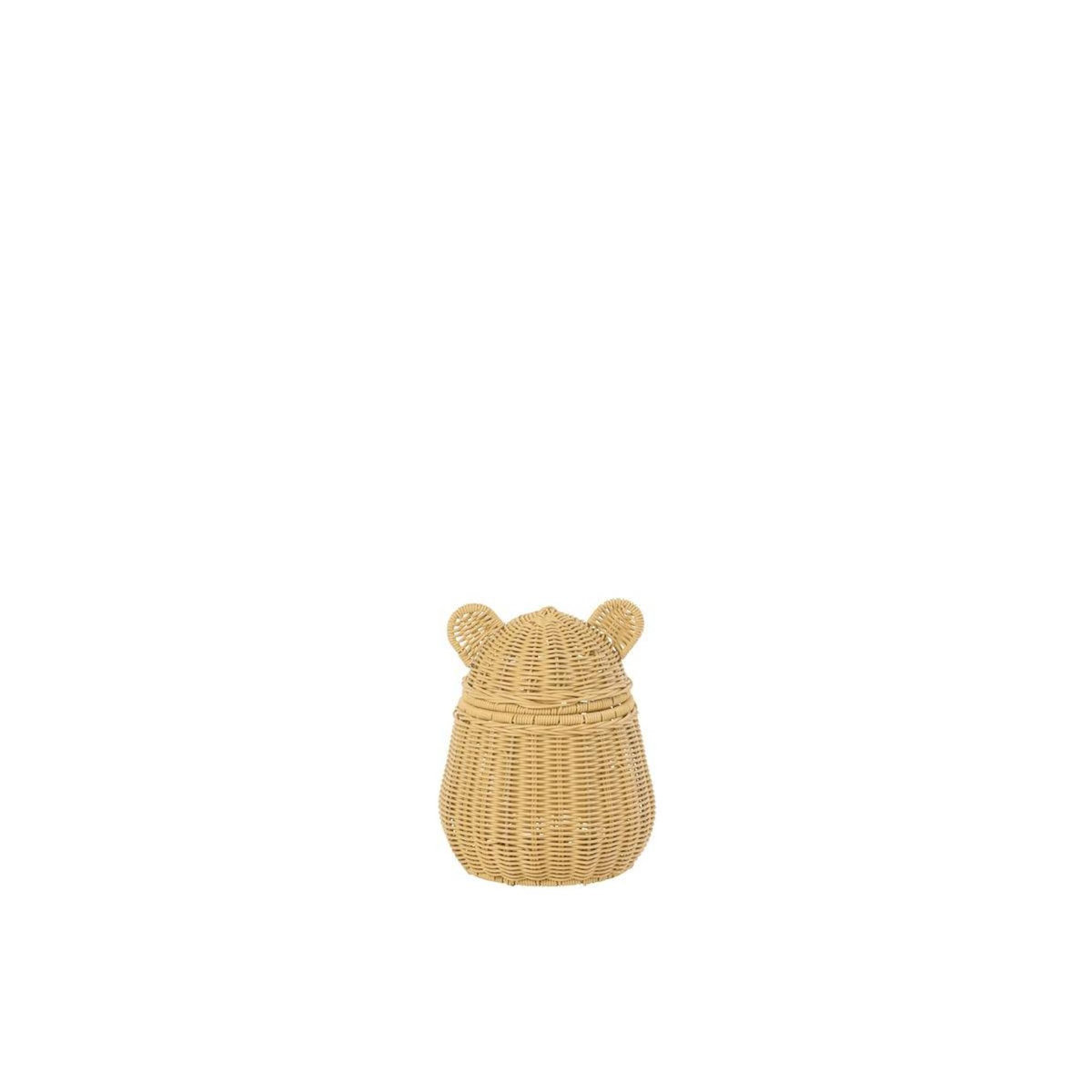 Paris Prix Panier Enfant Ours  Napoleon  30cm Naturel