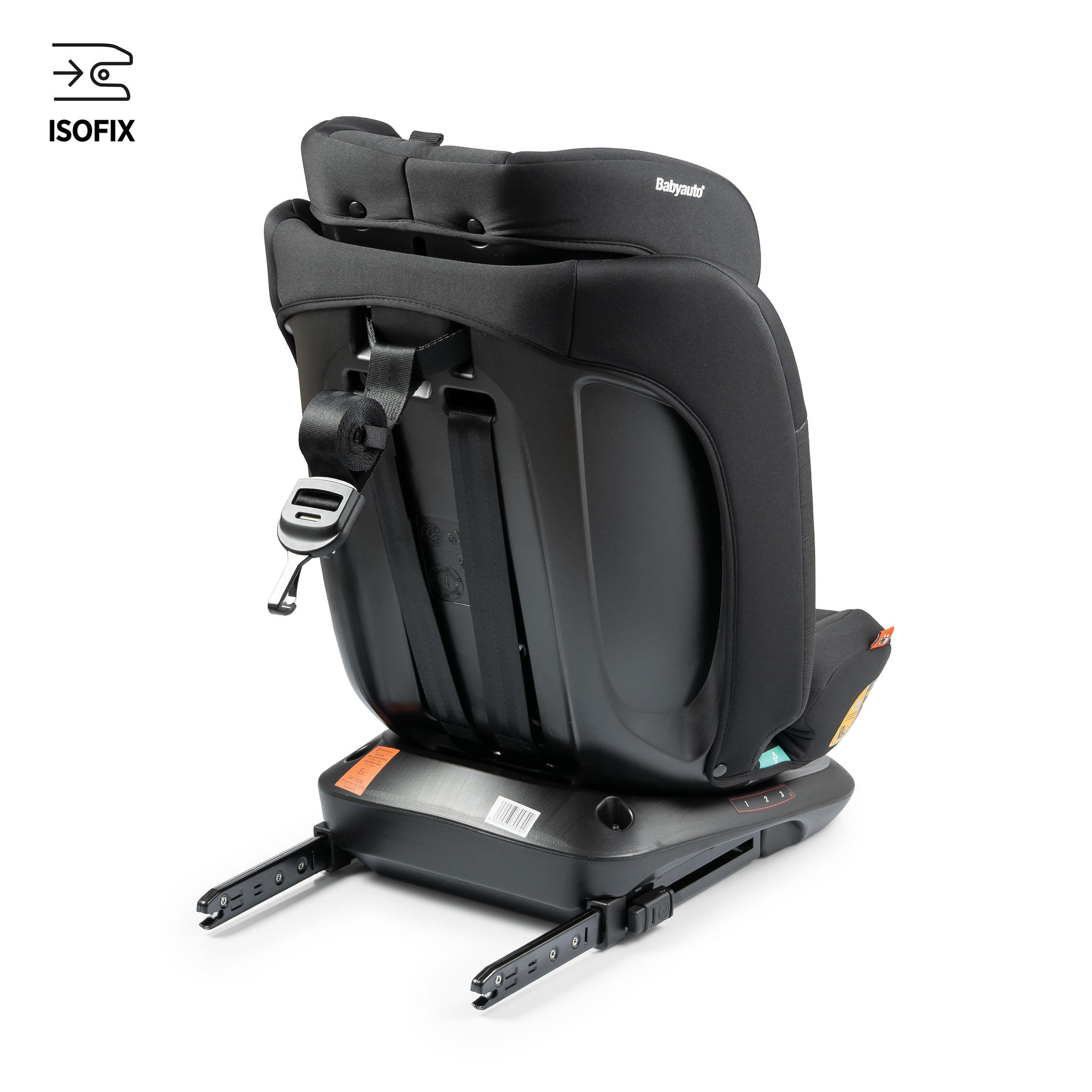 Voir la diapositive 3 : BABYAUTO Siège auto riva ifix top tether reclinable 76-150 cm