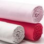 Voir la diapositive 2 : Drap housse coton uni 57 fils