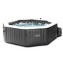 Voir la diapositive 4 : INTEX Spa gonflable PureSpa Carbone octogonal Jets et Bulles 4 places - Intex