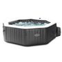 Voir la diapositive 4 : INTEX Spa gonflable PureSpa Carbone octogonal Jets et Bulles 4 places - Intex