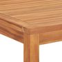 Voir la diapositive 5 : VIDAXL Table à dîner de jardin 180x90x77 cm Bois de teck solide