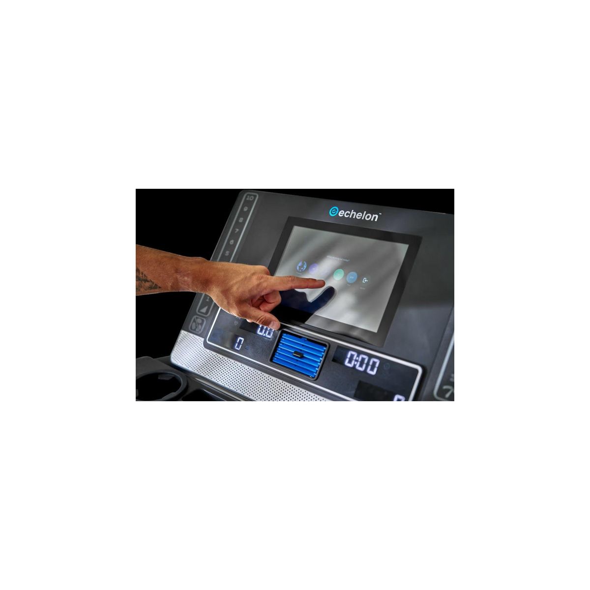 ECHELON Tapis de course pliable connecté - Modèle STRIDE 6S-10 - ECHELON - Maison/Appartement - Écran HD 10 pouces