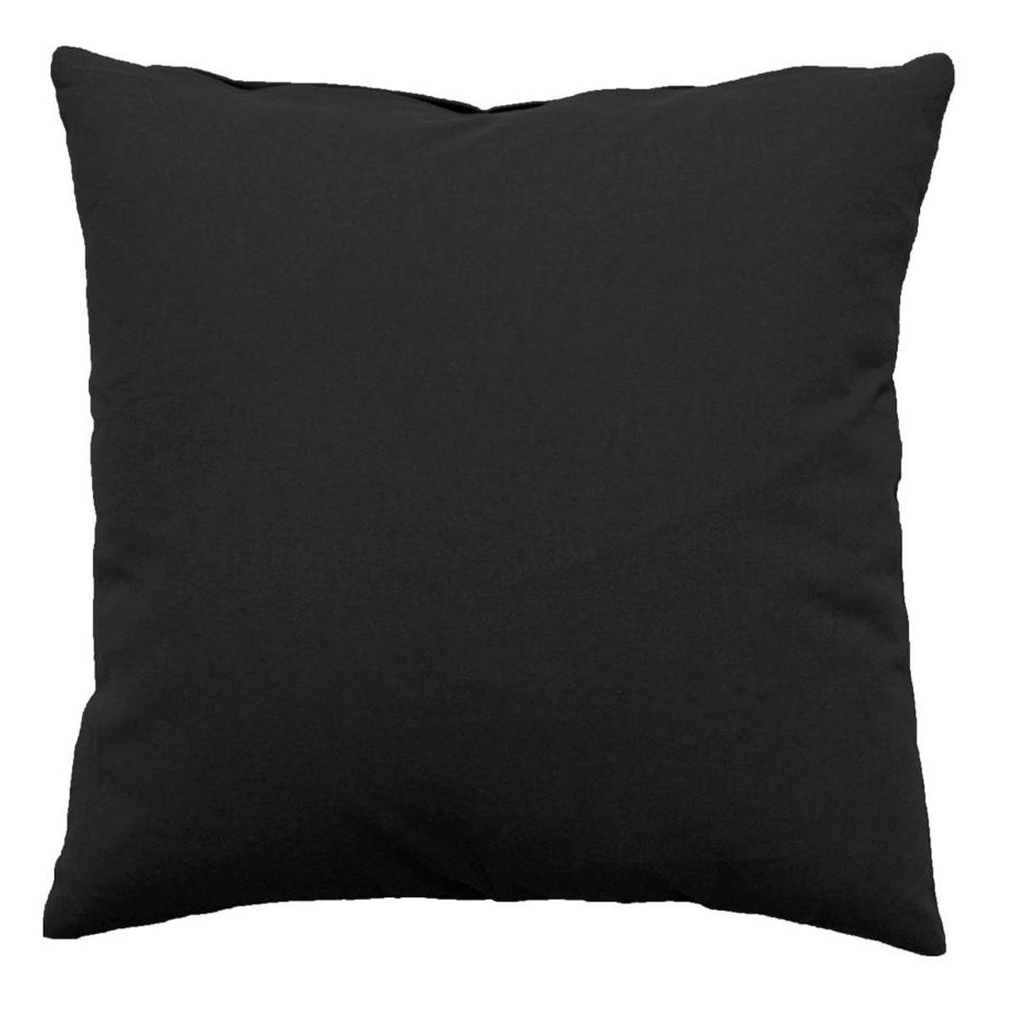 ENJOY HOME Coussin déco uni déhoussable  panama  40x40cm anthracite