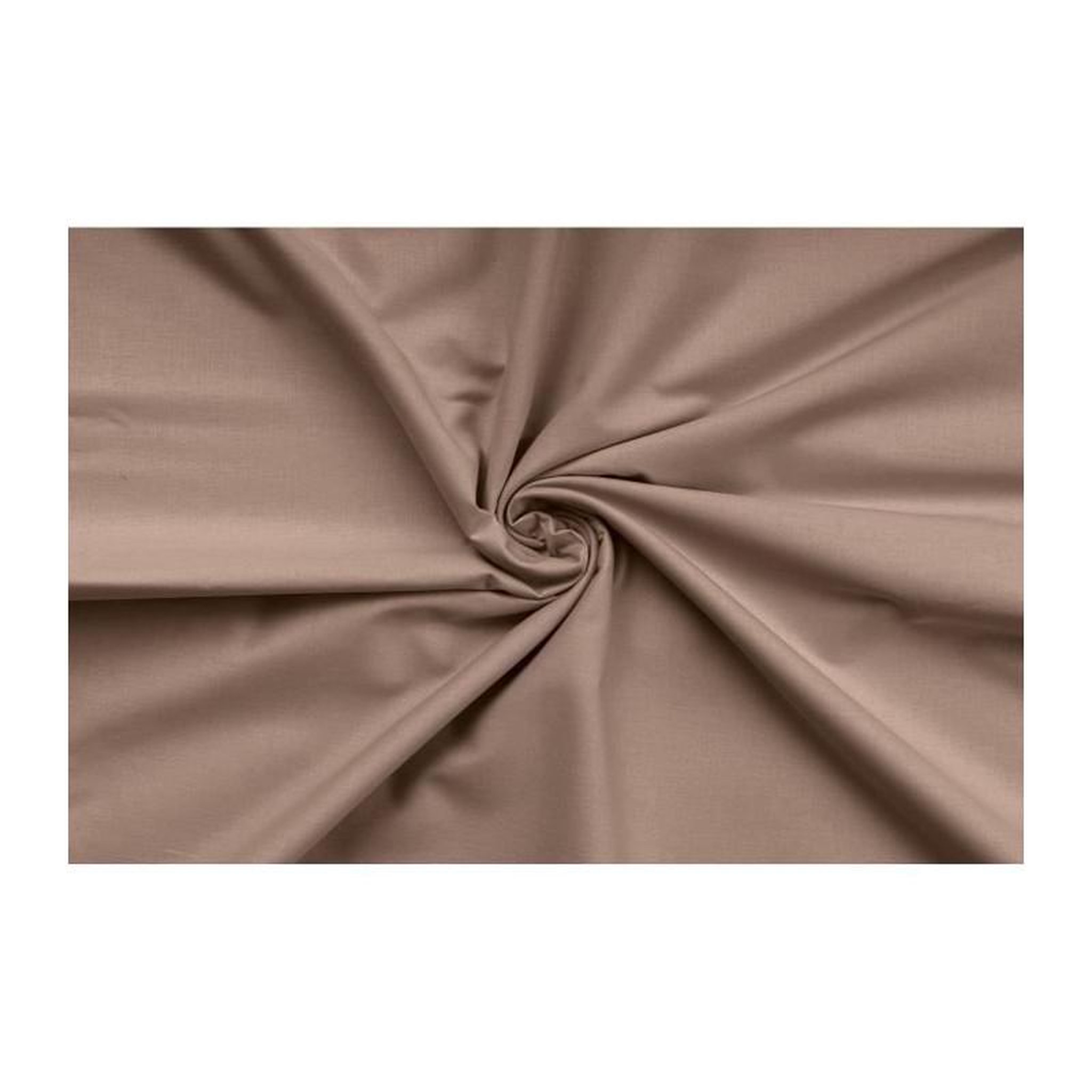 Voir la diapositive 3 : GENERIQUE Parure de lit - 1 housse de couette 220 x 240 cm + 2 taies d'oreiller 60 x 60 cm - 100% coton renforcé - Brun