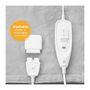 Voir la diapositive 6 : Medisana Medisana Couverture chauffante XXL HB 675 2x1,5 m Gris