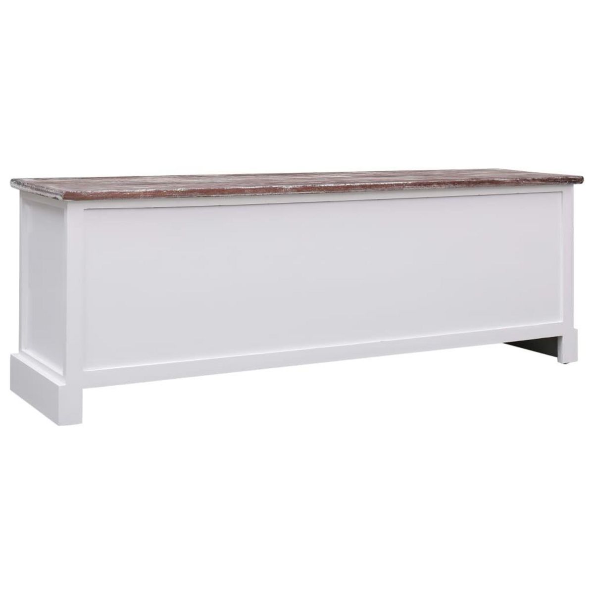 VIDAXL Banc d'entree Marron 115x30x40 cm Bois