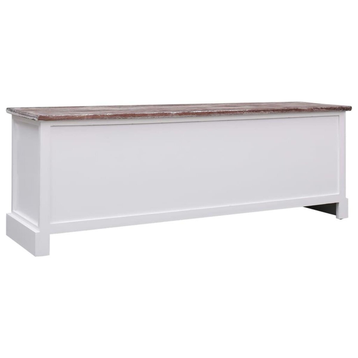 VIDAXL Banc d'entree Marron 115x30x40 cm Bois