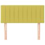 Voir la diapositive 3 : VIDAXL Tete de lit Vert 100x5x78/88 cm Tissu