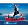 Voir la diapositive 2 : PLAYMOBIL 9522 - Pirates - Chaloupe de pirates et phare de soldats 