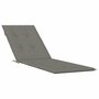 Voir la diapositive 2 : VIDAXL Coussin de chaise longue gris fonce melange (75+105)x50x3 cm