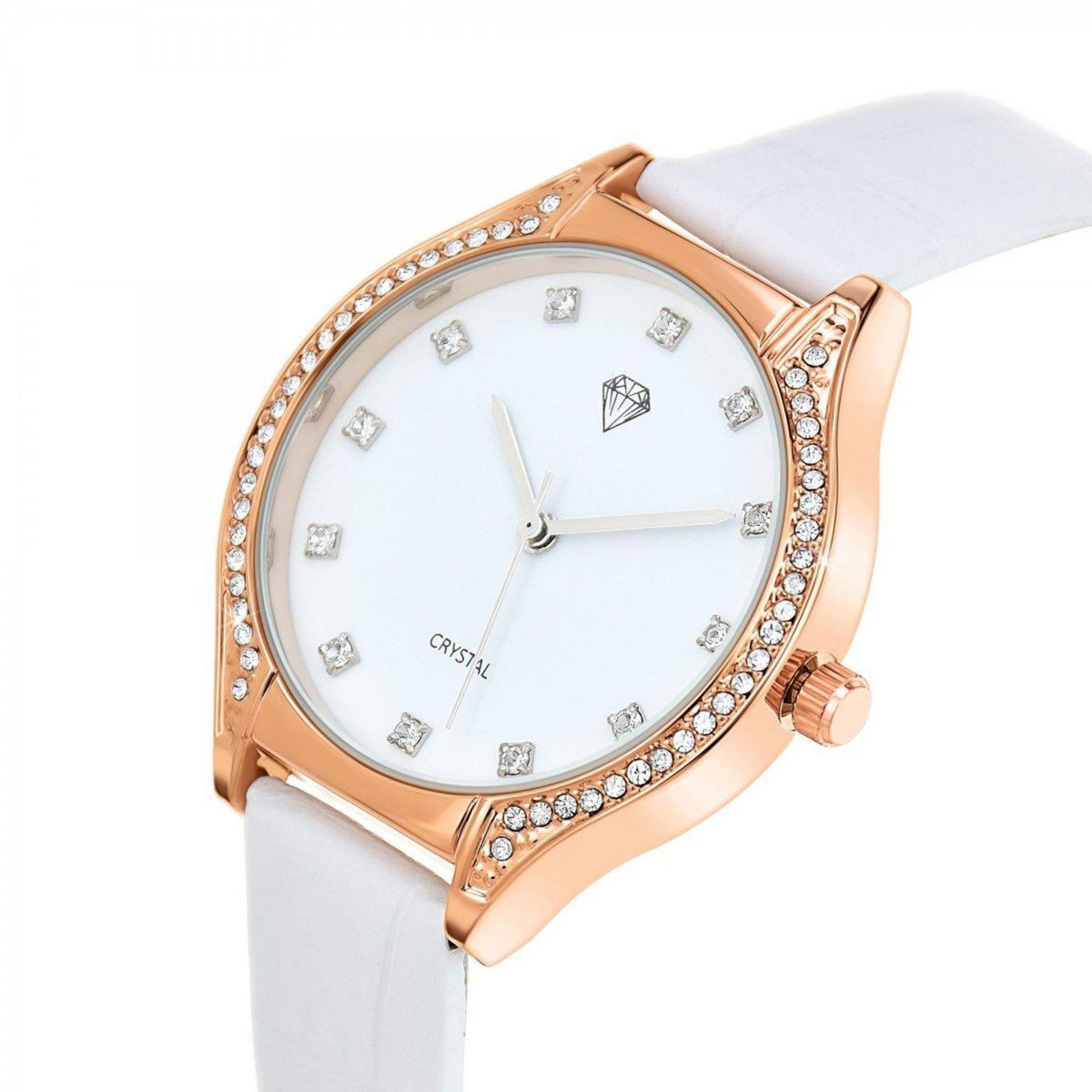 SC CRYSTAL Montre Sira SC Crystal ornée de 50 Cristaux scintillants