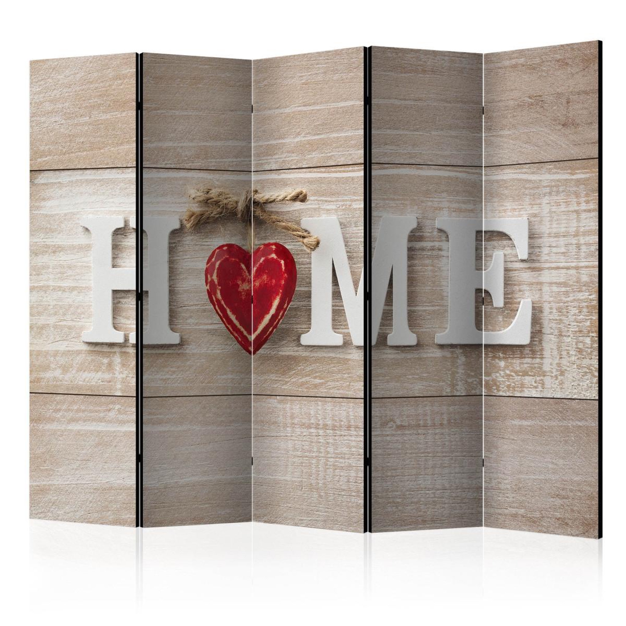 Paris Prix Paravent 5 volets  home & red heart  172x225cm
