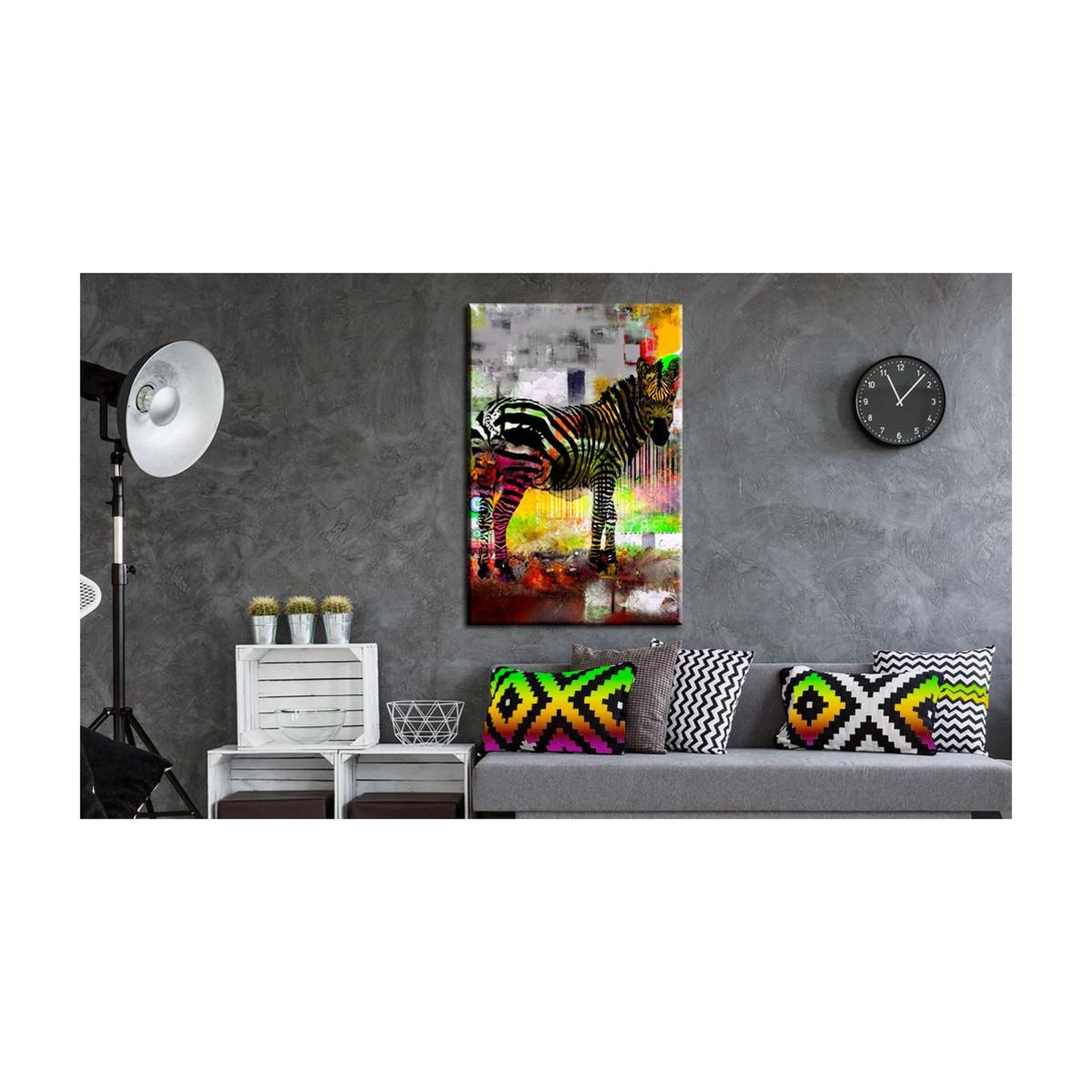 Voir la diapositive 2 : Paris Prix Tableau Imprimé  Colourful Preserve