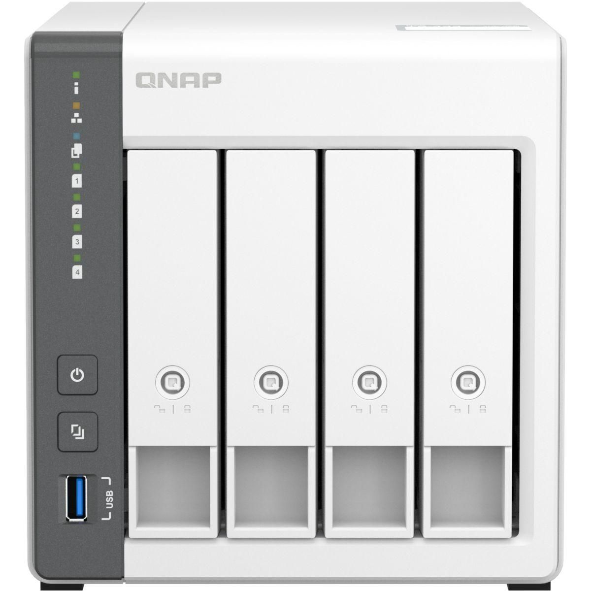Qnap Serveur NAS TS-433-4G - NAS 4 baies