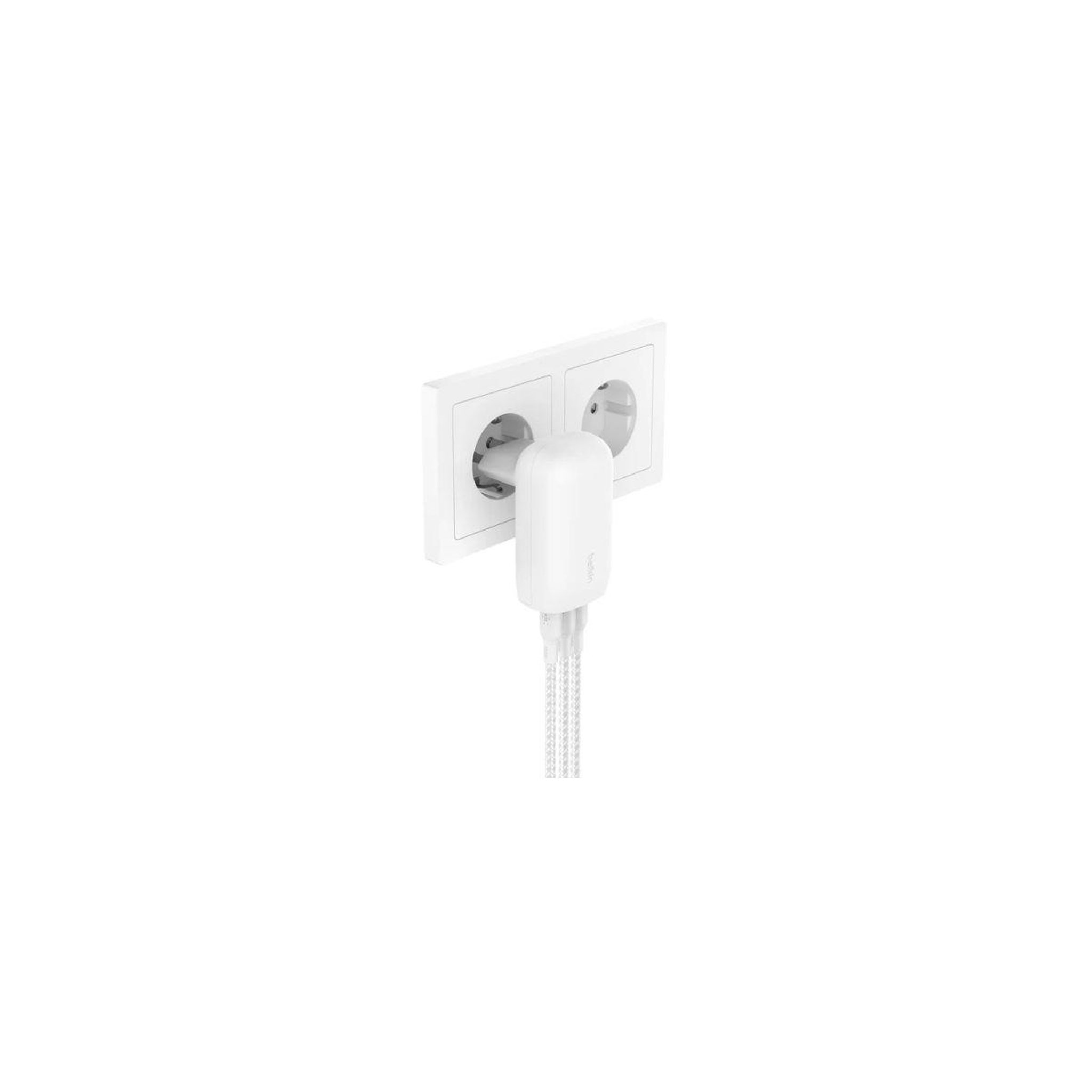 Voir la diapositive 3 : Belkin Chargeur ordinateur portable 3 port usb-c 67w pps technologie