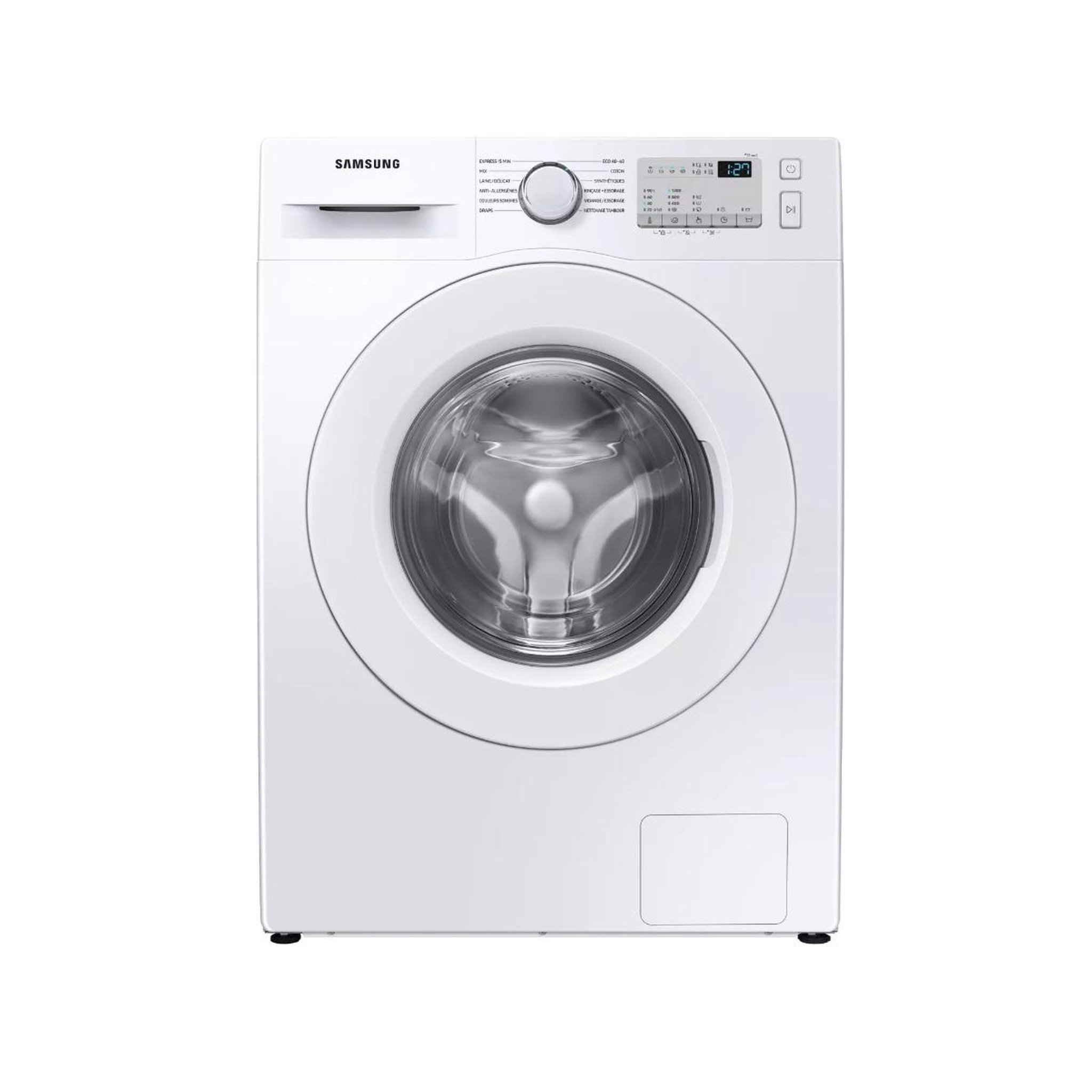 Voir la diapositive 1 : Samsung Lave-linge frontal 8 kg 1200 tours/min - WW80T4020EH