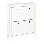 The Home Deco Factory Meuble à chaussures 2 portes Elisabeth