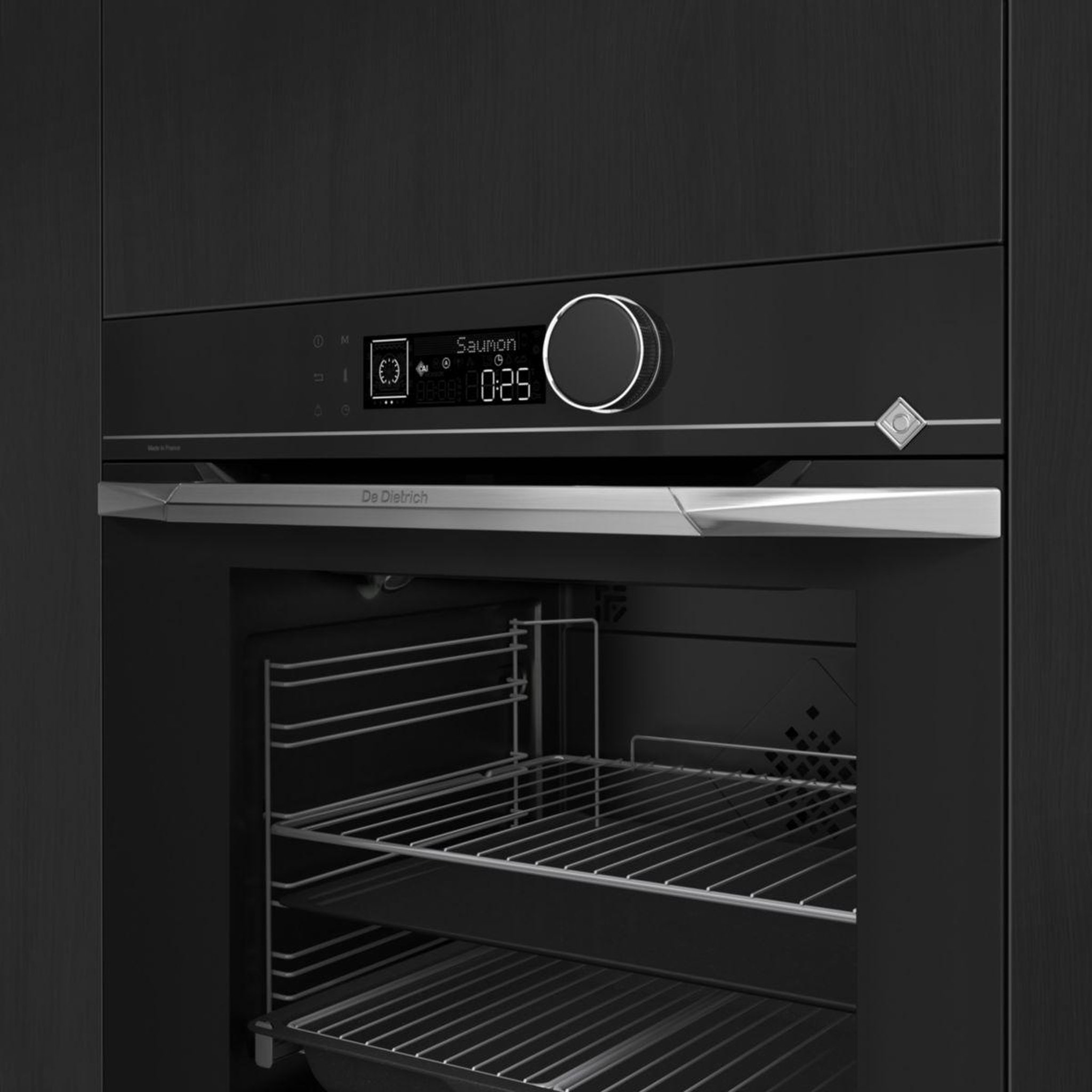 Voir la diapositive 3 : De Dietrich Four encastrable DOP4543X Inox Stellaire