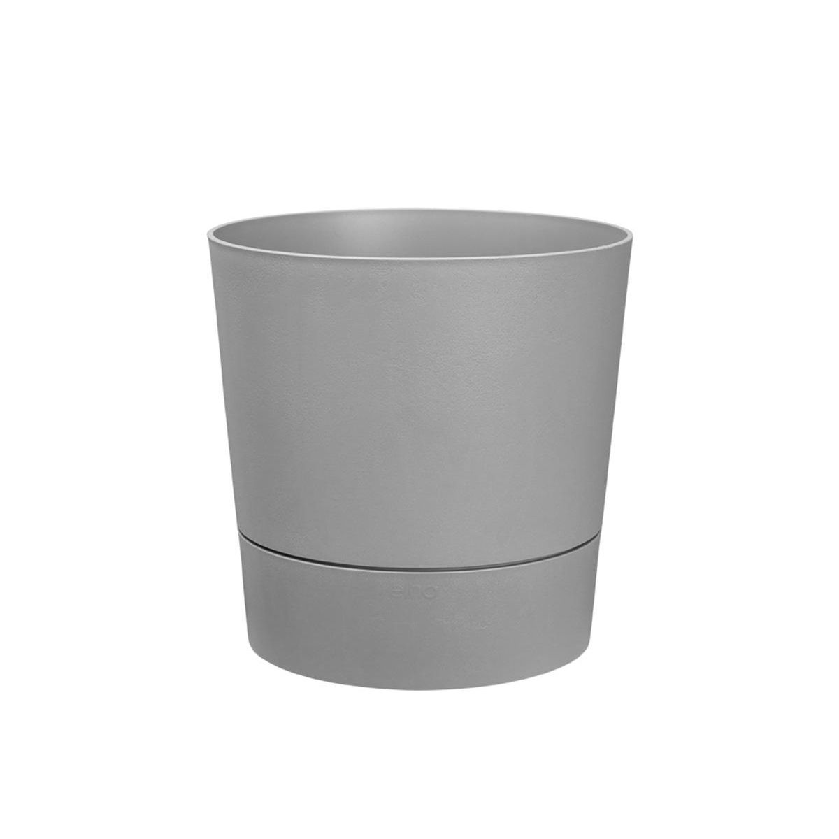 ELHO Pot de fleurs rond extérieur/intérieur Ø 43 cm Elho Aqua Care Greensense gris ciment