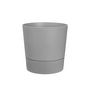 Voir la diapositive 1 : ELHO Pot de fleurs rond extérieur/intérieur Ø 43 cm Elho Aqua Care Greensense gris ciment