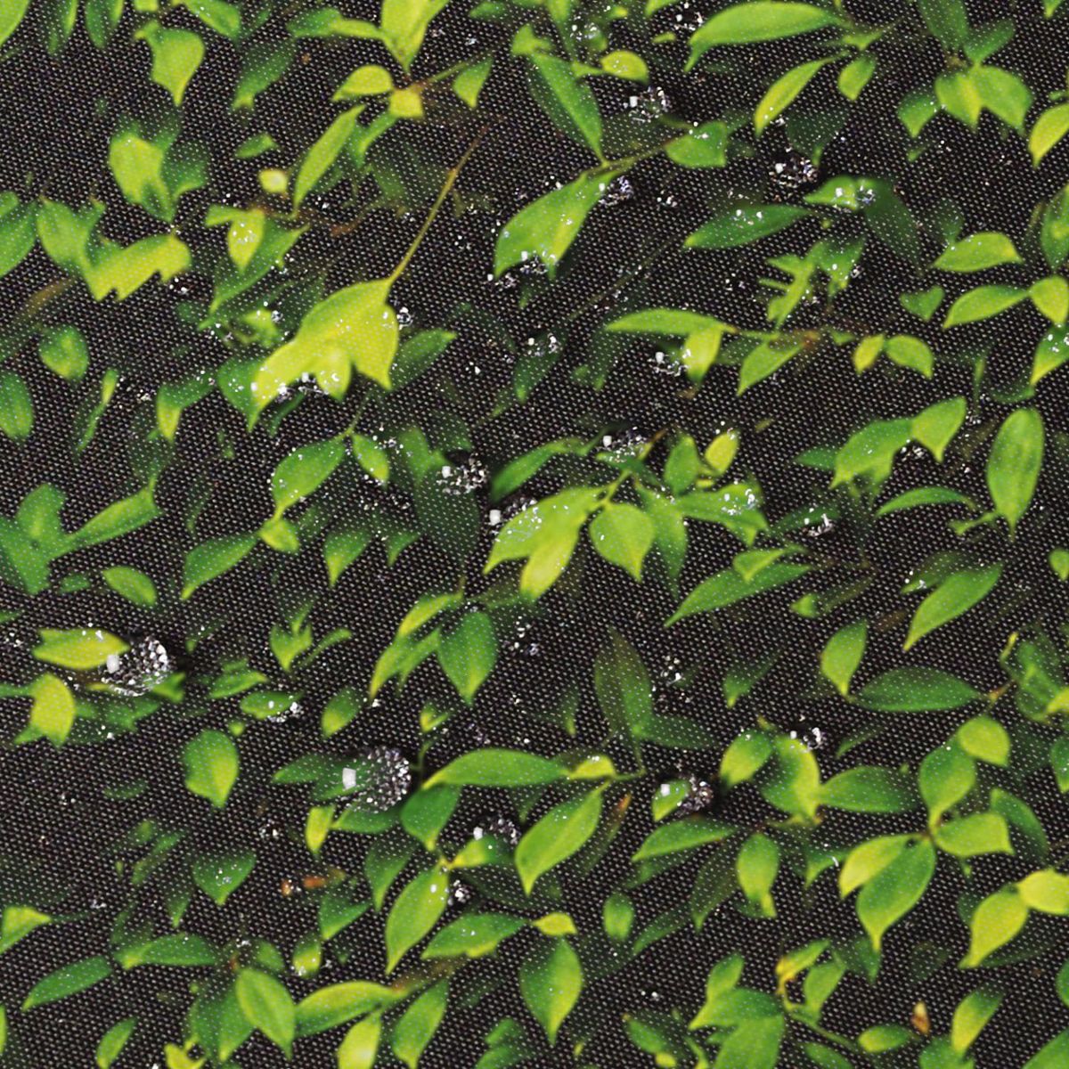 ID MARKET Paravent extérieur rétractable 180 x 400 cm imprimé feuillage store latéral