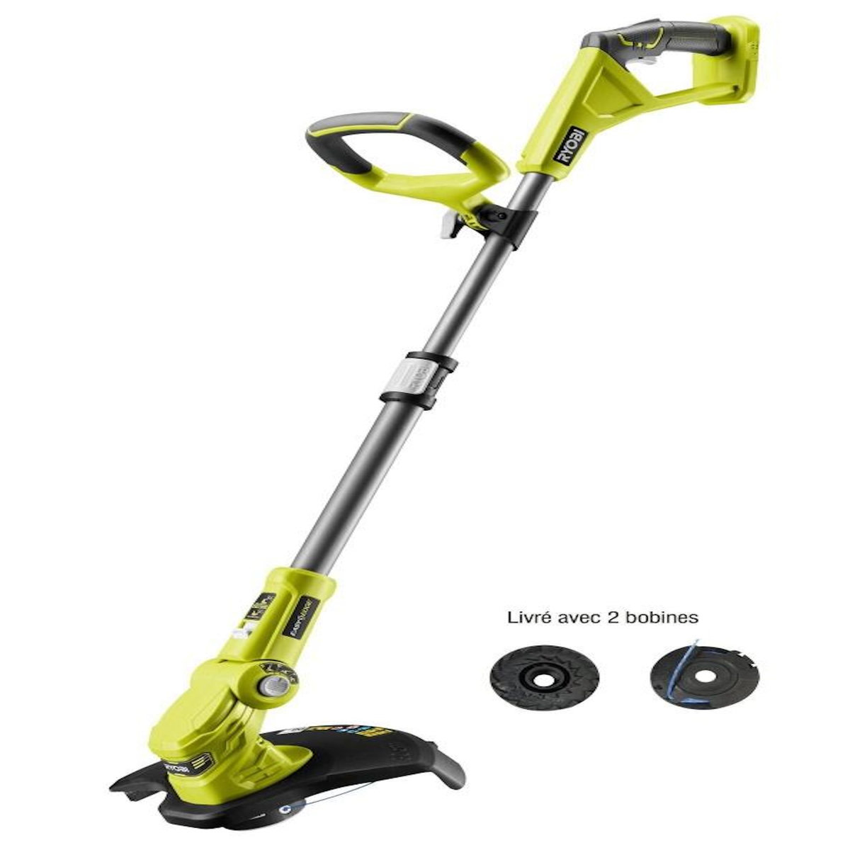 Ryobi Coupe-bordures sur batterie, OLT1832 RYOBI 18V, sans batterie + 2 bobines, l.30 cm