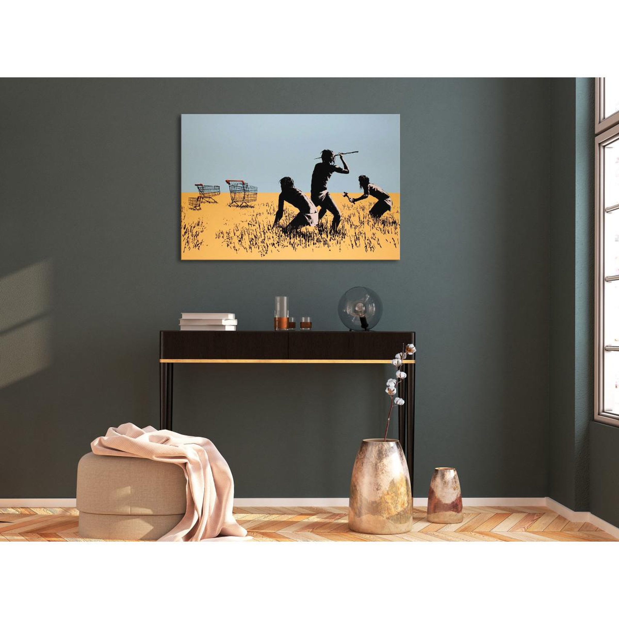 Voir la diapositive 2 : Paris Prix Tableau imprimé  trolley hunters wide