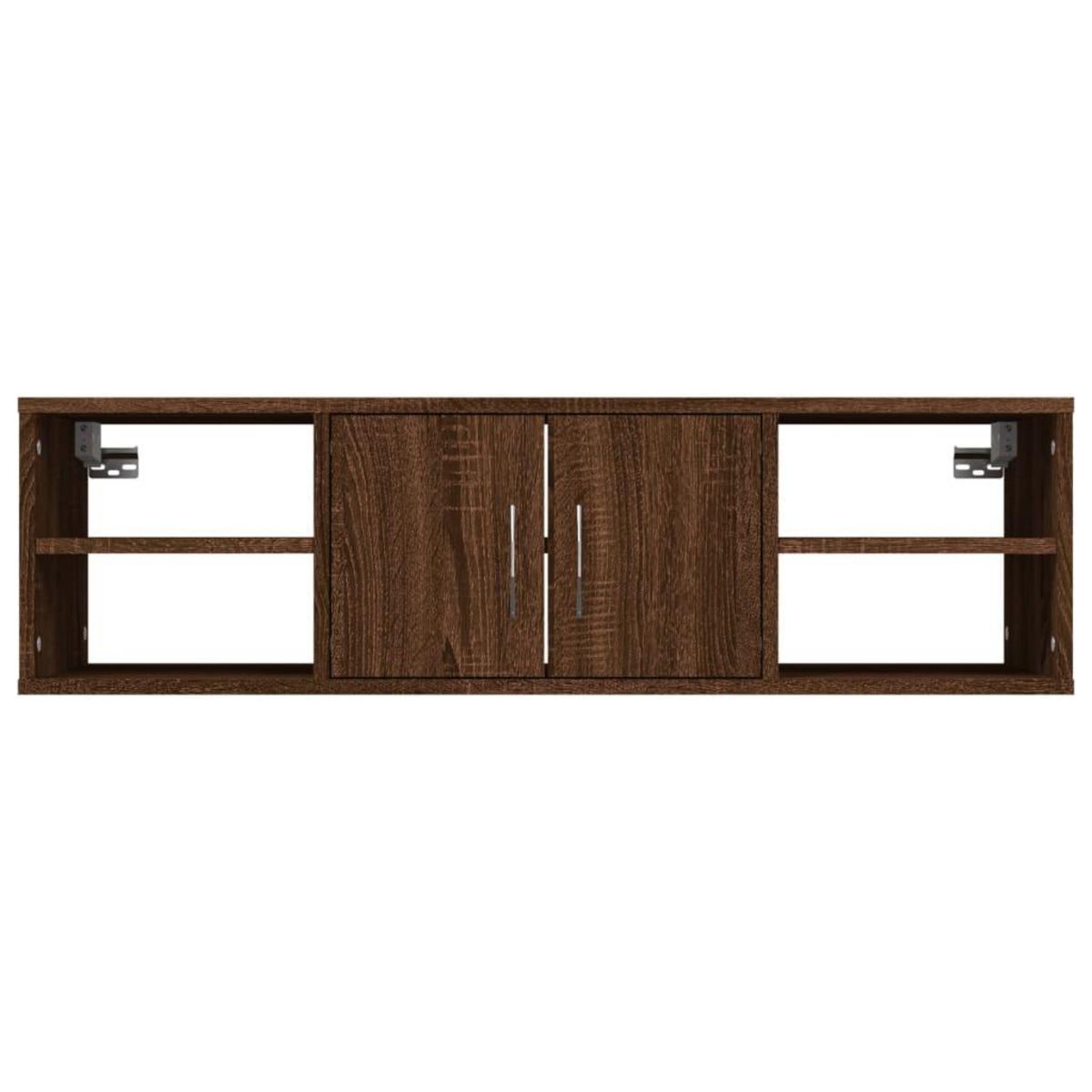 VIDAXL Etagere murale chene marron 102x30x29 cm bois d'ingenierie