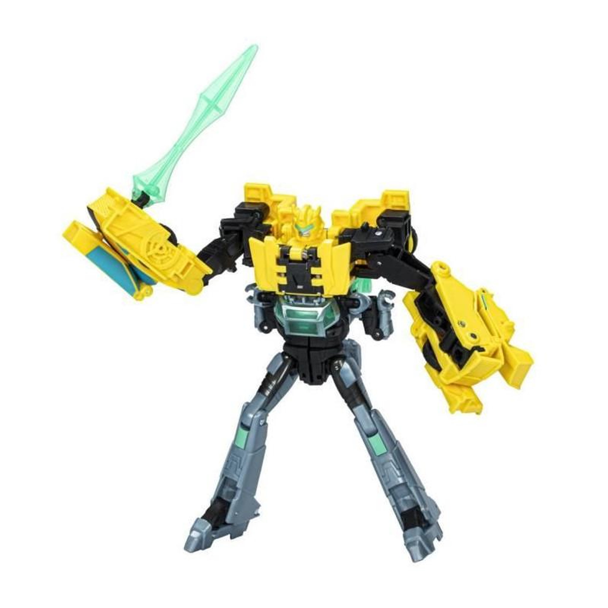 Voir la diapositive 3 : HASBRO Figurines Cyber-Combiner Bumblebee et Mo Malto, jouets interactifs pour filles et garçons,Transformers EarthSpark, des 6 ans