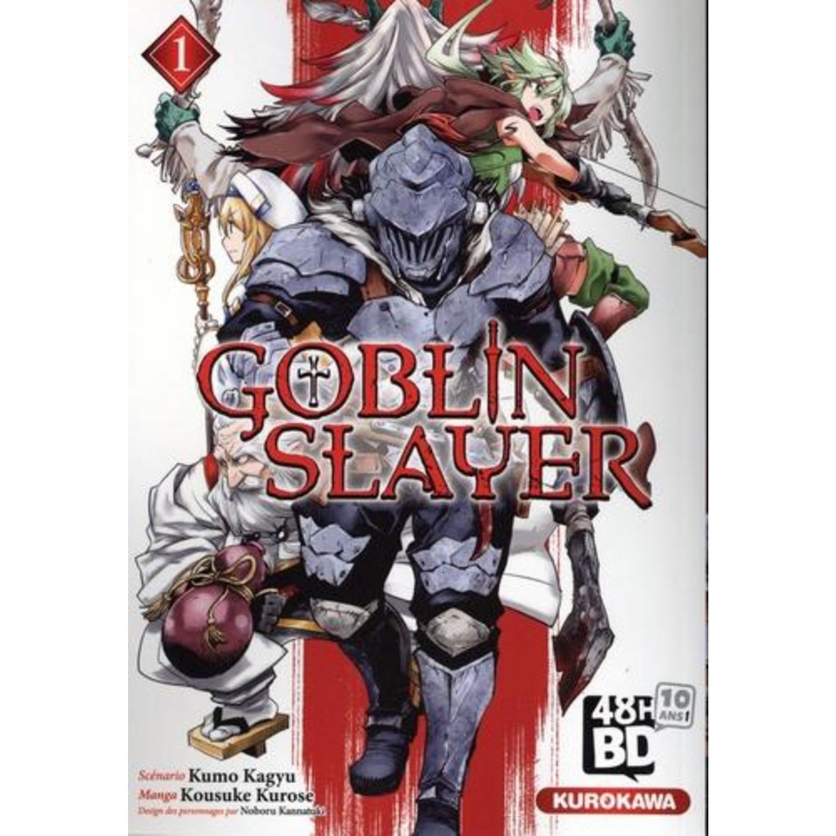 GOBLIN SLAYER TOME 1 : 48H DE LA BD 2022. EDITION LIMITEE, Kagyu Kumo
